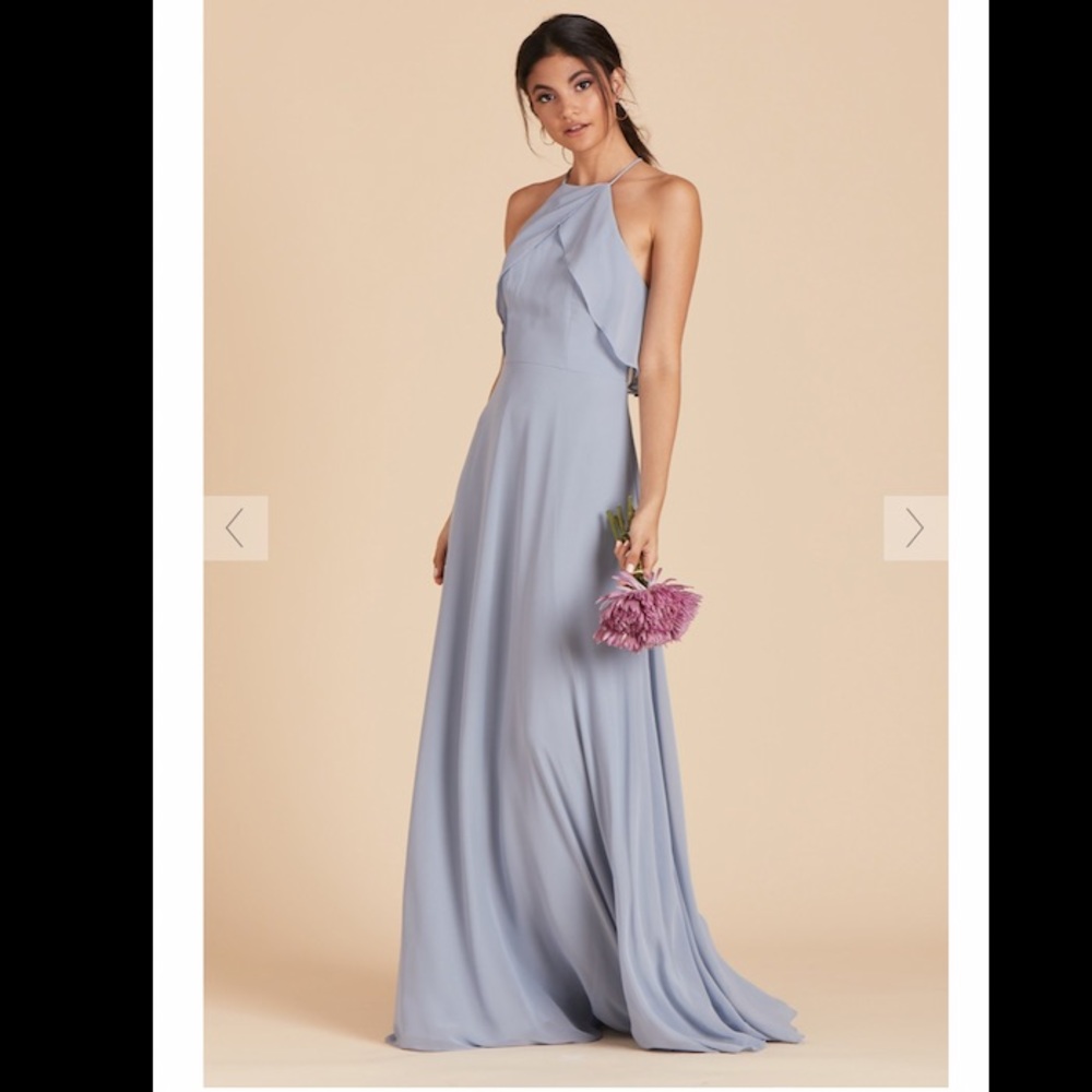 Birdy Grey Dress Jules style in Dusty Blue XS